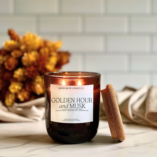 Golden Hour and Musk Candle